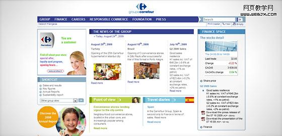 instantShift - Inspirational Corporate Website Designs