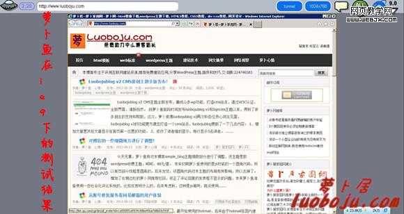 browsershots���߲���