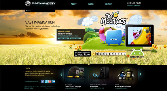 20 Fresh and Innovative Flash Website Designs