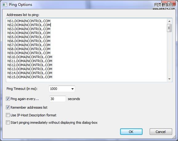 Ping Options����