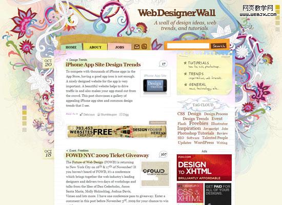 web-designer-wall