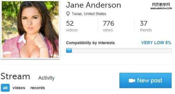 ���û��ĸ�����ҳ�ϣ���һ��˶������㰴ť