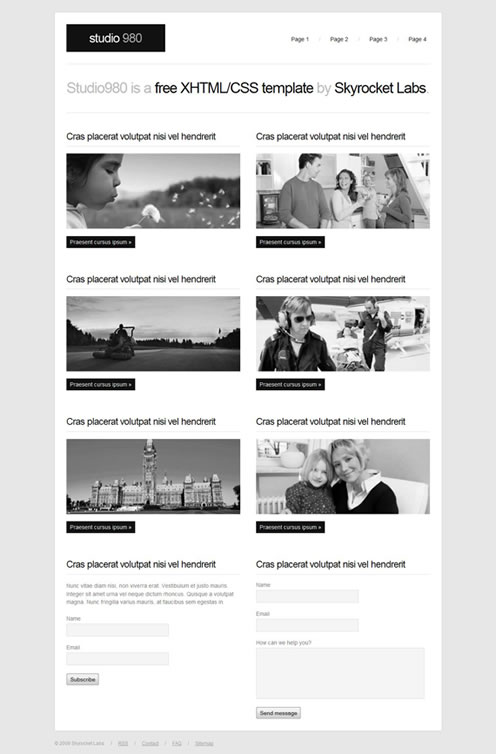 2010�����µ�100�����XHTMLģ��