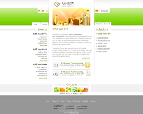 2010�����µ�100�����XHTMLģ��