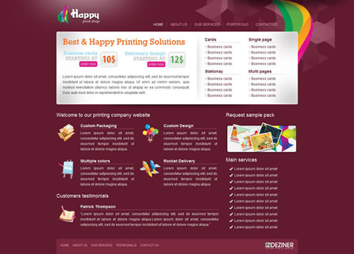 2010�����µ�100�����XHTMLģ��