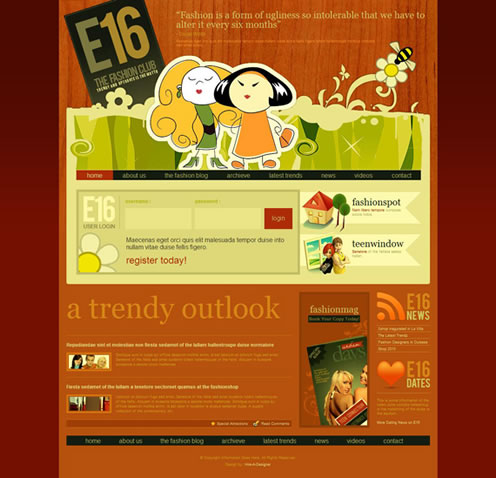 2010�����µ�100�����XHTMLģ��