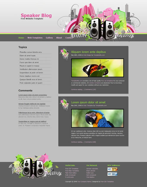 2010�����µ�100�����XHTMLģ��