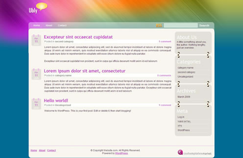 2010�����µ�100�����XHTMLģ��