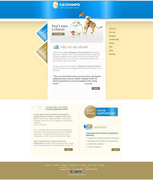 2010�����µ�100�����XHTMLģ��