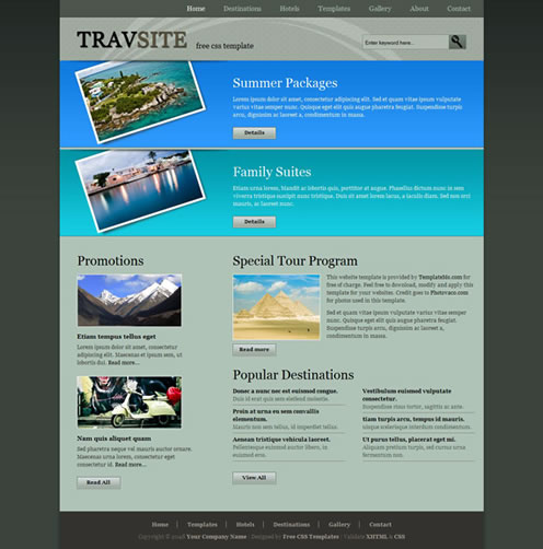 2010�����µ�100�����XHTMLģ��