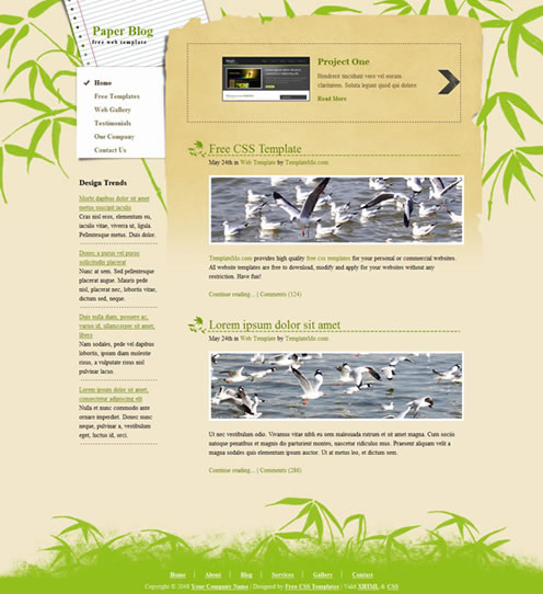 2010�����µ�100�����XHTMLģ��