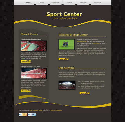 2010�����µ�100�����XHTMLģ��