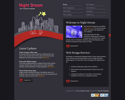 2010�����µ�100�����XHTMLģ��