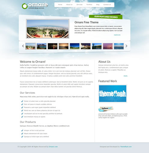 2010�����µ�100�����XHTMLģ��