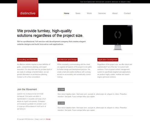 2010�����µ�100�����XHTMLģ��