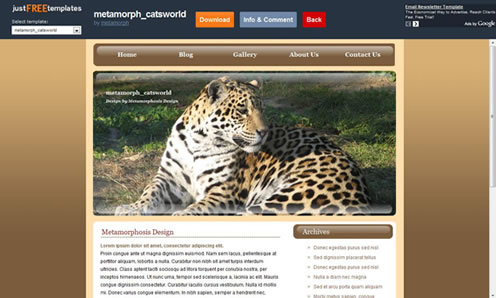 2010�����µ�100�����XHTMLģ��