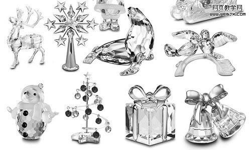 Crystal Xmas Miniatures By Sapphire88-christmas | ʥ���������Դ���ռ�����������ˢ��ʸ����ͼ�������