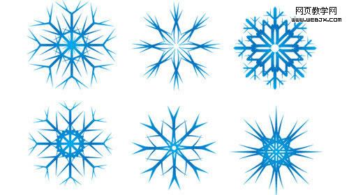 SnowFlake Vectors Sm-christmas | ʥ���������Դ���ռ�����������ˢ��ʸ����ͼ�������