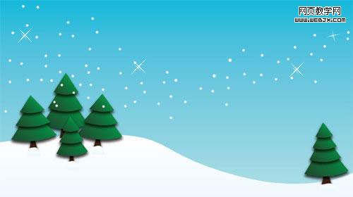 Winter-Trees-Background-christmas | ʥ���������Դ���ռ�����������ˢ��ʸ����ͼ�������