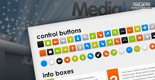 Free Web, Mobile UI Element Kits and Stencils for Designers