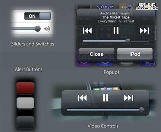 Free Web, Mobile UI Element Kits and Stencils for Designers