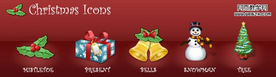 Beautiful Christmas Icon Sets