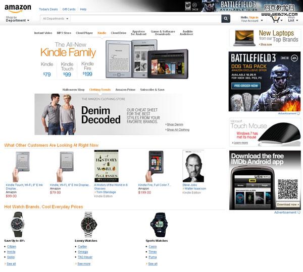 amazon�°���ҳ