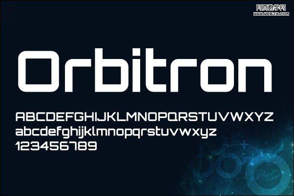 Orbitron-free-best-bold-fonts